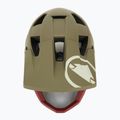 Casco bici Endura Singletrack integrale tweed verde 6