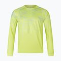 Manica lunga ciclismo da uomo Endura Marble Ltd Stampato verde lime