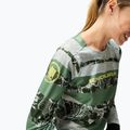 Maglia ciclismo donna a manica lunga Endura Patchwork Ltd W machair verde 5