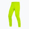 Pantaloni da ciclismo Endura MT500 Burner Lite verde lime da uomo