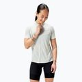 Maglia ciclismo donna Endura Loop Zipped mains grey