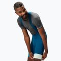 Pantaloncini da ciclismo Endura Loop Bibshort da uomo, blu barra 3