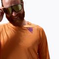 Maglia a maniche lunghe da ciclismo da uomo Endura Singletrack Print end orange 4