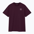 Maglia da ciclismo Endura Stacked Logo Graphic Tee black cherry