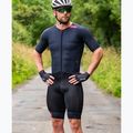 Tuta HUUB Strada Road Speed da uomo nero/rosso 3