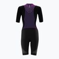 Tuta da ciclismo da donna HUUB Pinnacle Tri Suit W nero / uva 2