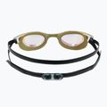 Occhiali da nuoto HUUB Thomas Lurz salvia/oro chiaro a specchio 4