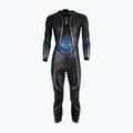 Muta da triathlon da uomo HUUB Agilis II Back Zip 3.5 metallic blue