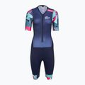 Body da triathlon da donna HUUB Her Spirit Trisuit navy/band
