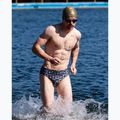 Slip da nuoto uomo HUUB Trunk Yee gray/orange 4