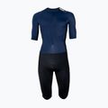 Tuta da triathlon uomo HUUB Collective Trisuit navy/black
