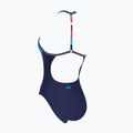 Costume intero da donna Zoggs Pop Block T Back bianco/rosso/blu/navy 2