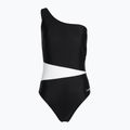 Costume intero da donna Zoggs Lattice One Shoulder blu/bianco