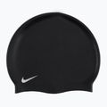 Cuffia da nuoto Nike Solid Silicone per bambini, nero