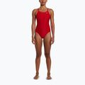 Costume da bagno intero donna Nike Solid Racerback university red 2