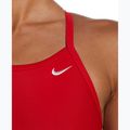 Costume da bagno intero donna Nike Solid Racerback university red 4