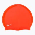 Cuffia da nuoto in silicone solido Nike per bambini, color cremisi