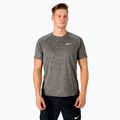 Maglietta da allenamento da uomo Nike Heather nero NESSA589