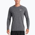 Maniche lunghe da allenamento da uomo Nike Heather nero