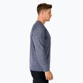 Maniche lunghe da allenamento da uomo Nike Heather midnight navy 3