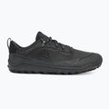 Scarpe da uomo a piedi nudi Vivobarefoot Tracker Leather Low obsidian 2
