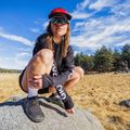 Scarpe barefoot donna Vivobarefoot Primus Trail Knit Fg obsidian/obsidian 8