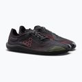 Scarpe barefoot da uomo Vivobarefoot Primus Flow obsidian/cherry tomato 3