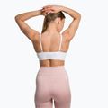 Reggiseno fitness Gymshark Seamless Bralette a collo alto bianco 3