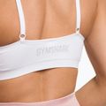 Reggiseno fitness Gymshark Seamless Bralette a collo alto bianco 4