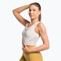 Gymshark Energy Seamless Crop Top donna bianco crema