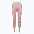 Leggings da allenamento da donna Gymshark Flawless Shine Seamless rosa/bianco 5