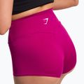 Pantaloncini corti da allenamento Gymshark da donna rosa bacca 4
