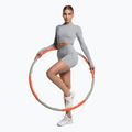 Top da allenamento a maniche lunghe da donna Gymshark Vital Seamless Crop Top grigio chiaro 2