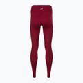 Leggings donna Gymshark Training Full Lenght bordeaux/bianco 6