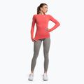 Gymshark Vital Seamless Top a maniche lunghe da donna per allenamento rosso/arancio/bianco 2