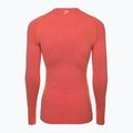 Gymshark Vital Seamless Top a maniche lunghe da donna per allenamento rosso/arancio/bianco 6