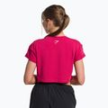 Gymshark Training Fraction Crop Top da donna rosa lava 3