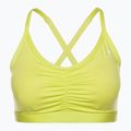 Gymshark Reggiseno da allenamento increspato Sport glitch giallo fitness 5