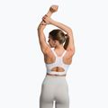 Gymshark Racer Back Training Reggiseno sportivo fitness bianco 3