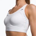 Gymshark Racer Back Training Reggiseno sportivo fitness bianco 5