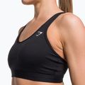 Gymshark Reggiseno sportivo da allenamento a collo alto nero 4