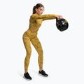 Leggings da allenamento da donna Gymshark Adapt Camo Savanna Seamless giallo/bianco 2