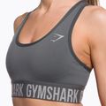 Reggiseno fitness grigio Gymshark Fit Sports 4