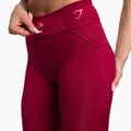 Leggings da allenamento da donna Gymshark Pulse rosso bordeaux 4