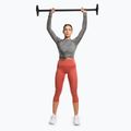 Gymshark Flex Top a manica lunga da donna per allenamento, grigio antracite 2