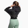 Felpa da allenamento da donna Gymshark KK Twins Zip Up Crop nero/blu 3