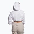 Felpa da allenamento donna Gymshark KK Twins Zip Up Crop bianco 3