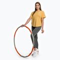 Maglietta da allenamento da donna Gymshark GFX Legacy Tee giallo/bianco 2