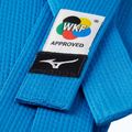 Cintura per kimono Mizuno Karate WKF RB blue 2