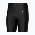 Pantaloncini da corsa da donna Mizuno Core Mid Tight nero